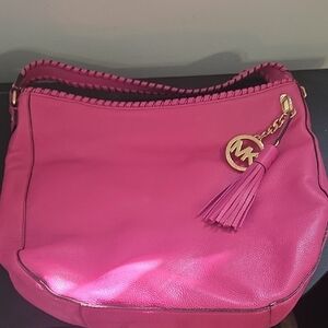 Michael Kors Fuchsia Hobo Bag